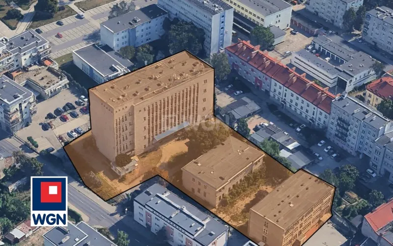 Obiekt biurowy na  sprzedaż Włocławek - Duża nieruchomość pod usługi lub mieszkania