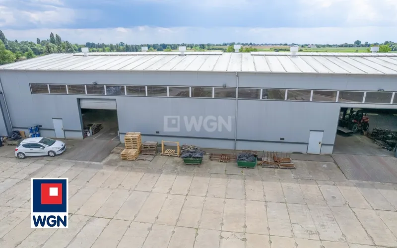 Obiekt przemysłowy/hala na  sprzedaż Mogilno - budynek produkcyjny z częścią administracyjno-socjalną oraz wiatą magazynową, Mogilno